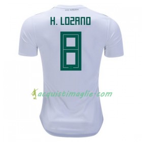 Divisa di Calcio Messico H.Lozano 8 Trasferta Mondiali 2018